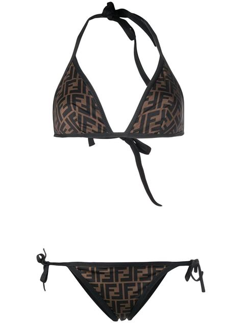 cheap fendi bathing suit|fendi high waisted bikini.